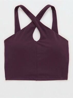 OFFLINE Aerie Real Me XTRA Criss
Cross High Neck Sports Bra